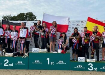 Una perra gallega, entre los tres mejores canes de Europa