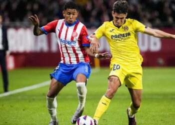 El Villarreal se impone 0-1 en Montilivi y apura sus opciones de Europa