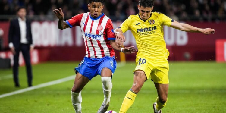 El Villarreal se impone 0-1 en Montilivi y apura sus opciones de Europa