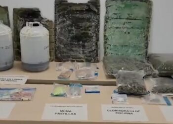 La Guardia Civil descubre un laboratorio para fabricar éxtasis en un piso de Madrid