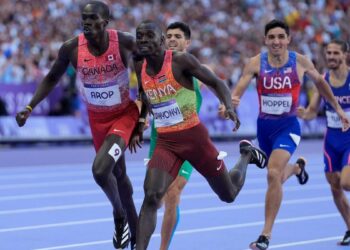 Un impresionante Attaoui emula a Adri Ben y acaba quinto en 800 con 1:42.09