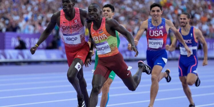 Un impresionante Attaoui emula a Adri Ben y acaba quinto en 800 con 1:42.09