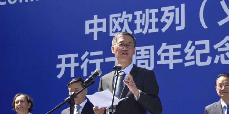 El tren más largo del mundo celebra diez años de intercambios entre China y España