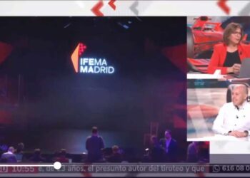 Una presentadora de Telemadrid se vuelve viral por su llamativo lapsus sobre la Fórmula 1