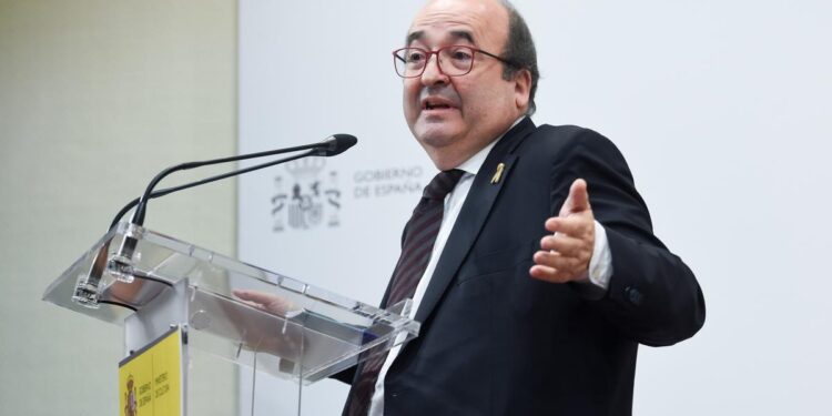 Iceta será nombrado este martes embajador de España ante la Unesco sustituyendo a José Manuel Rodríguez Uribes