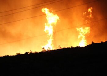 Grecia recibe una primera ola de ayuda europea para contener el gran incendio cerca de Atenas