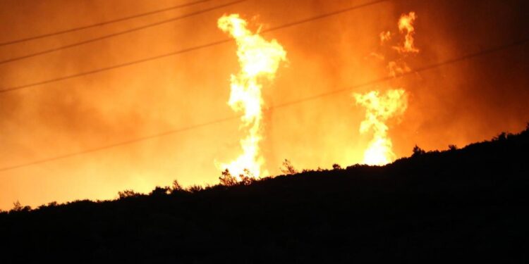 Grecia recibe una primera ola de ayuda europea para contener el gran incendio cerca de Atenas