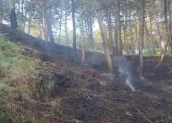 Desalojadas 1.500 personas del festival Vive Nigrán por un incendio en Monteferro