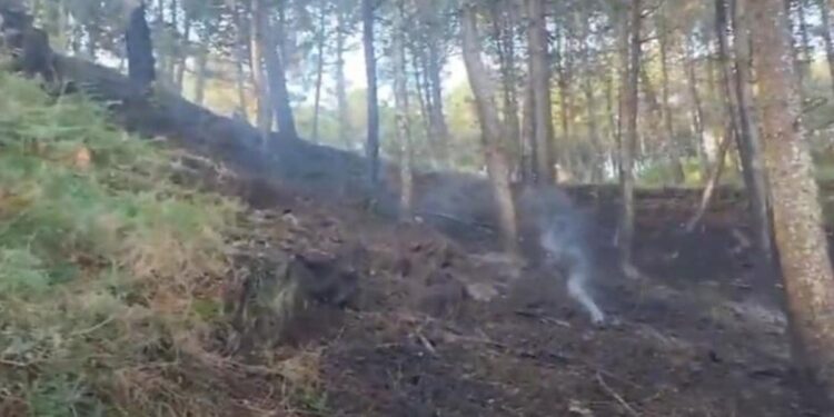 Desalojadas 1.500 personas del festival Vive Nigrán por un incendio en Monteferro