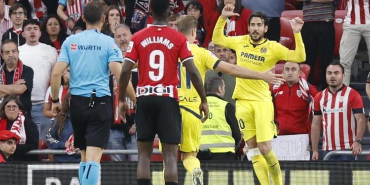 El Villarreal amarga la fiesta del Athletic en el minuto 94