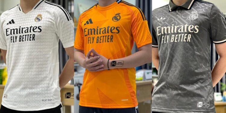 Estas son las camisetas del Real Madrid para la temporada 2024/2025