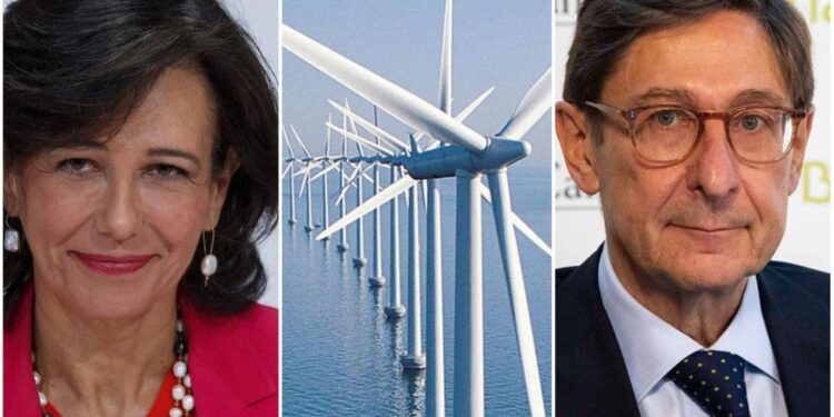 Botin y Goirigolzarri sitúan al Santander y Caixabank en lo más alto de los ranking de ‘crédito verde’