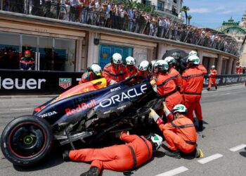 Esta es la millonada que cuesta reparar un coche de Fórmula 1 tras estrellarse en las calles de Mónaco