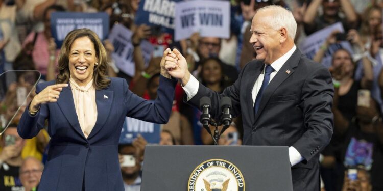 Harris y Trump escoran ideológicamente sus campañas con la elección de sus vicepresidentes