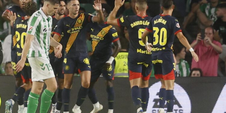 Betis y Girona se reparten los puntos en un duelo igualado