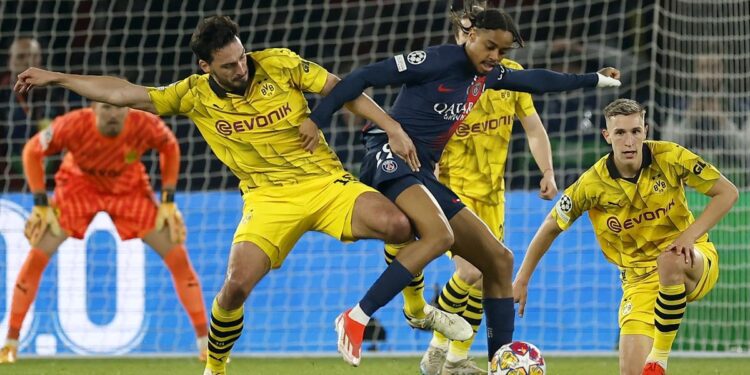 El Dortmund elimina al PSG y espera al Real Madrid o al Bayern en la final de la Champions