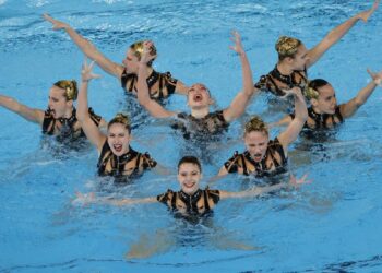 España da el gran salto y regresa con el bronce al Olimpo de la sincro