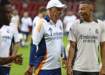 El Real Madrid inicia su heptatlón de títulos con la Supercopa de Europa, el ‘Trofeo Kylian Mbappé’