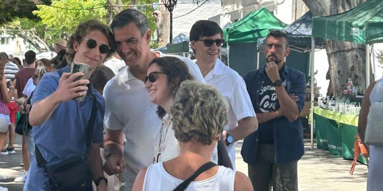 Pedro Sánchez, en Lanzarote