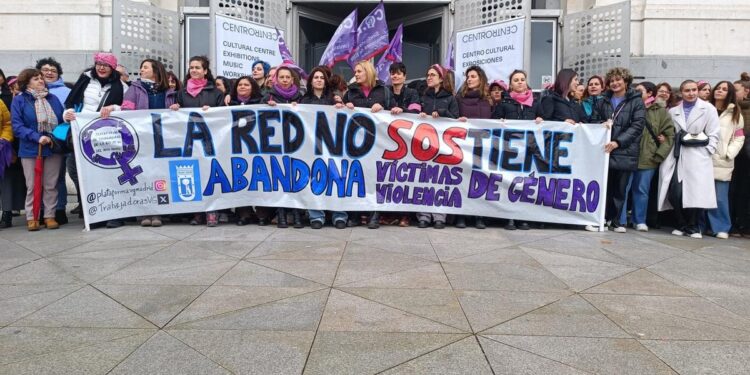 Las trabajadoras de la Red de Violencia de Género de Madrid irán a la huelga por el estado ‘crítico’ del servicio