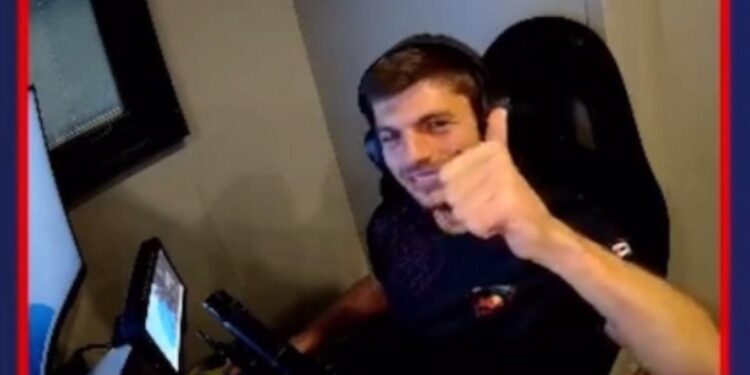 La última locura de Verstappen: victoria en Imola tras pasar la noche en vela para ganar un torneo de videojuegos