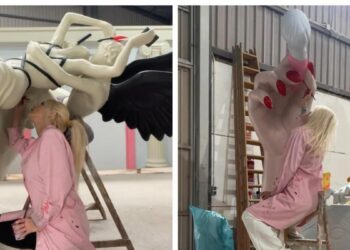 De la teta de Rigoberta a plantar una falla en Torrent (Valencia)