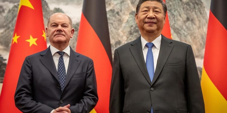Scholz reclama a Xi una competencia justa ‘sin dumping, sobreproducción ni violación de propiedad intelectual’