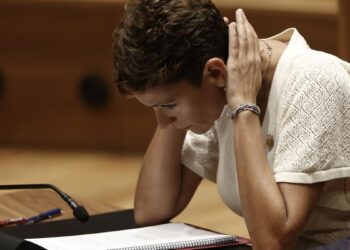 María Chivite necesitará de una segunda votación al no conseguir la mayoría absoluta