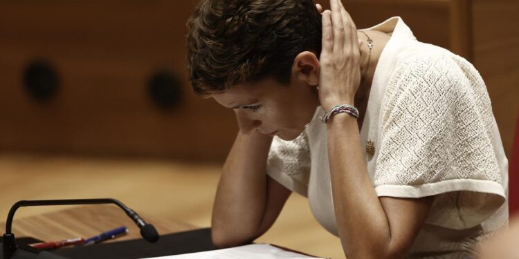 María Chivite necesitará de una segunda votación al no conseguir la mayoría absoluta