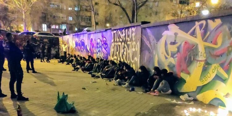 Nuevo ataque de bandas en Madrid: tres detenidos, uno de ellos menor de edad