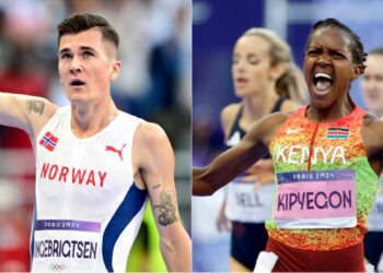 Ingebrigtsen y Kipyegon se resarcen en la noche del abrazo fallido en la altura