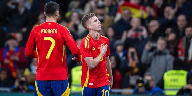 Dani Olmo, la clave del engranaje de la Roja