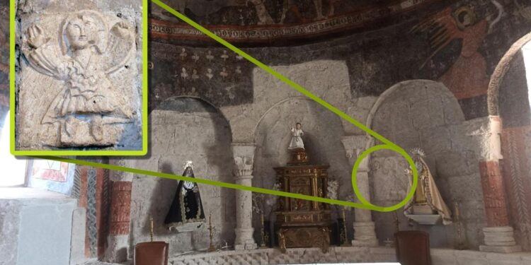 La misteriosa figura de una iglesia románica de Segovia cuya restauración descubrió unas pinturas murales únicas