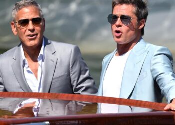 La Mostra saca brillo a George Clooney y Brad Pitt