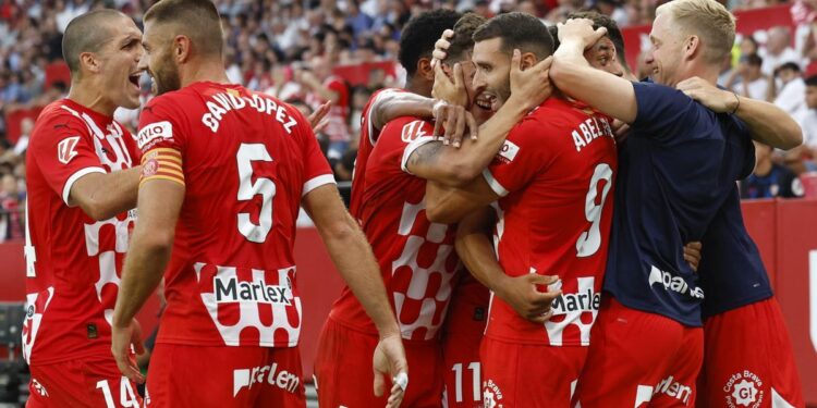 El Girona asalta al Sevilla con su eficacia