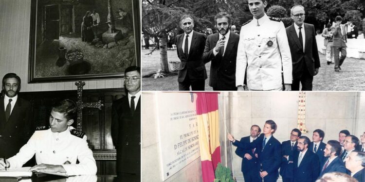 Leonor sigue la senda del Rey en Oviedo y repite la agenda institucional de su padre cuando era Príncipe