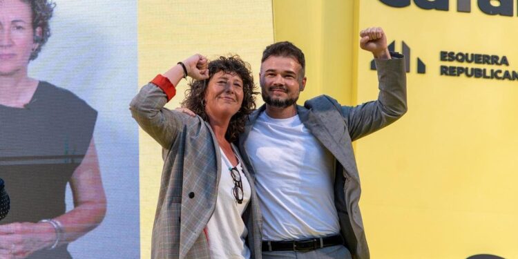 La continuidad de Rufián al frente de ERC en el Congreso, pendiente del pulso entre Junquera y Rovira