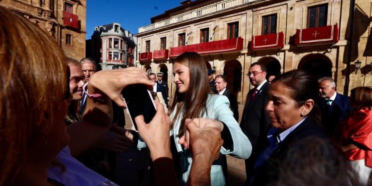 Leonor ya es Medalla de Asturias y Alcaldesa de Oviedo