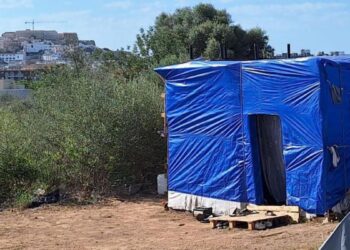 Una isla convertida en un gigantesco campo de chabolas