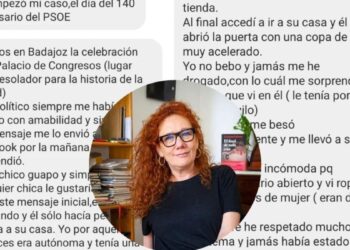La periodista Cristina Fallarás publica el caso de un acto de violencia sexual de un político de Badajoz