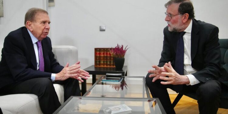 Edmundo González se reúne con los expresidentes Mariano Rajoy y Felipe González en plena crisis con Venezuela