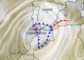 Un ‘río atmosférico’ cargado de agua desde África contribuyó a la DANA