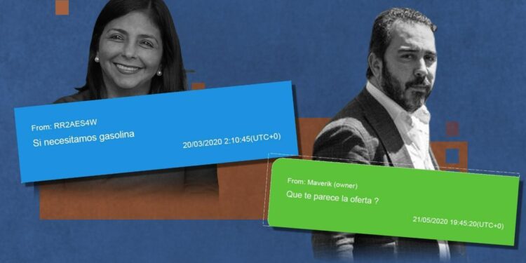 Aldama intermedió con Delcy para llevar gasolina a Venezuela en plena crisis de suministro de combustibles