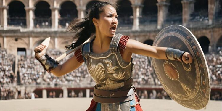 ¿Gladiadoras en ‘Gladiator II’? Así eran las mujeres que lucharon en la arena del Coliseo de Roma