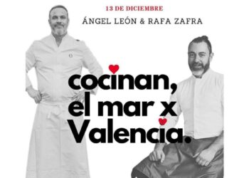 Los chefs Ángel León y Rafa Zafra se alían para cocinar un menú con el que recaudar fondos solidarios para los damnificados por la DANA