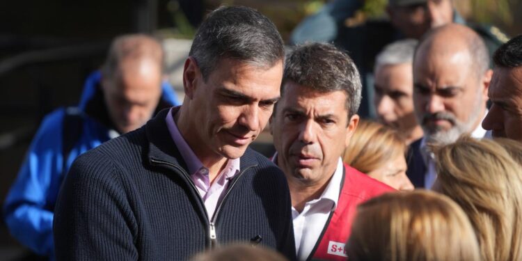 Sánchez ofreció la misma ayuda del Gobierno tras la DANA a Valencia, Murcia, Castilla-La Mancha y Andalucía