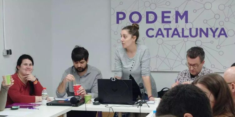Dimite la líder de Podem Catalunya, Conchi Abellán