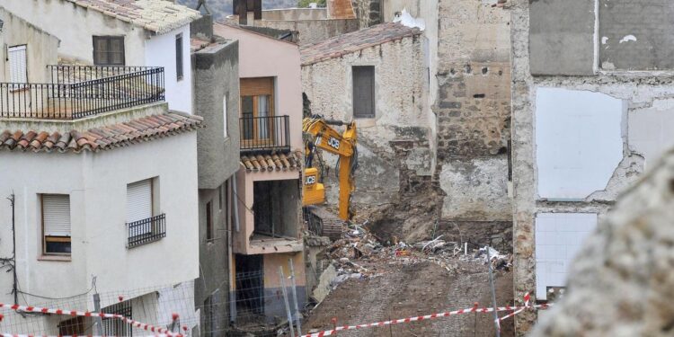 Letur ya tiene plan de reconstrucción: ‘El casco histórico se hunde 5 milímetros cada año’