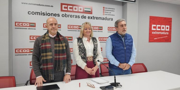CCOO reclama la reducción de la jornada y la mejora de los salarios para 2025 en Extremadura
