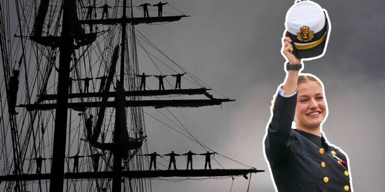 La instrucción de Leonor en el ‘Elcano’, al descubierto: un bergantín goleta y 140 días de travesía y mar forjan el carácter